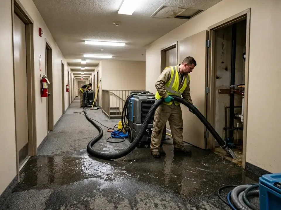 multi-unit-apartment-hallway-f-005 — frequently asked questions, Emergency Burst Pipe Water Extraction & Removal in Roslyn,…